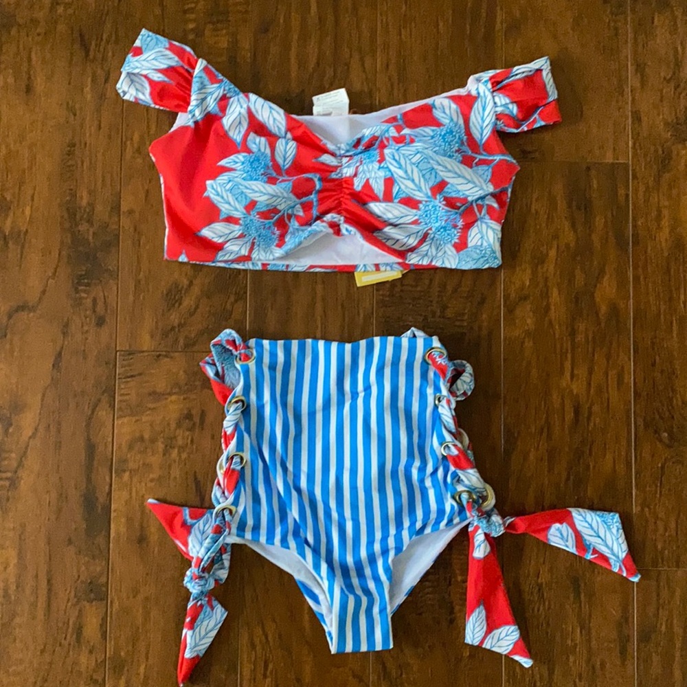 Palmacea high rise bikini